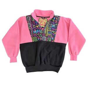 VINTAGE 90’s/Retro Fleece Pullover - a rare piece!